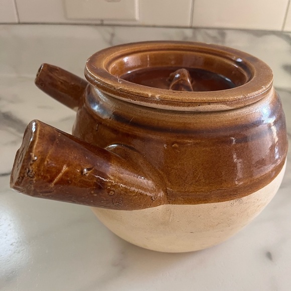 Rare Vintage Japanese Handmade Clay Pottery Teapot with Sidespout - Picture 4 of 11